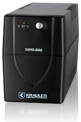 ИБП Krauler SOHO-800 (4 розетки, IEC320, черный)