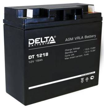 Аккумулятор Delta DT 1218 (18 А/ч 12 V)