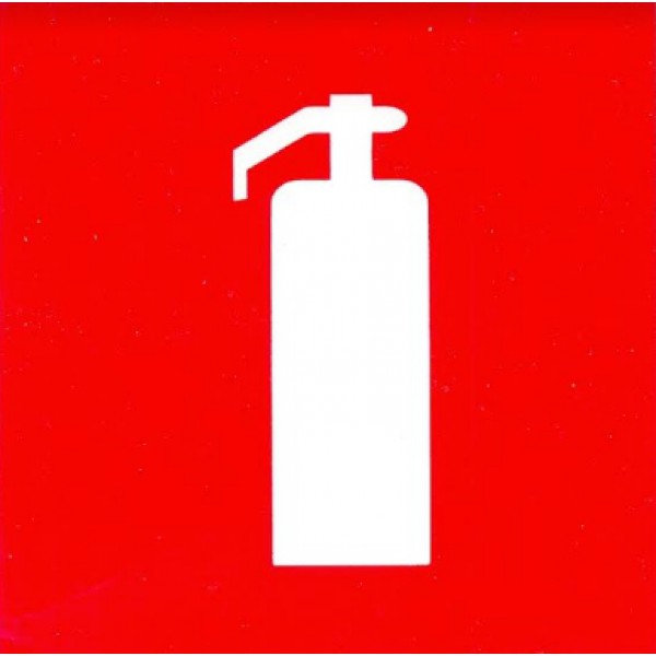 Наклейка Знак пожарной безопасности " Огнетушитель"