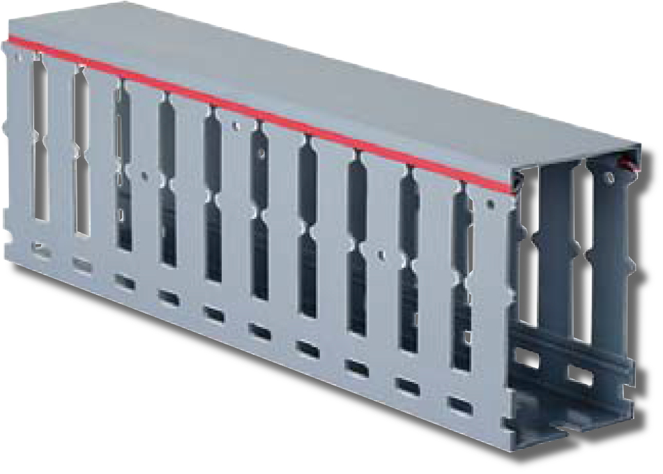 Короб перфорированный RL12 40x40 (00134RL) серый в Хабаровске
