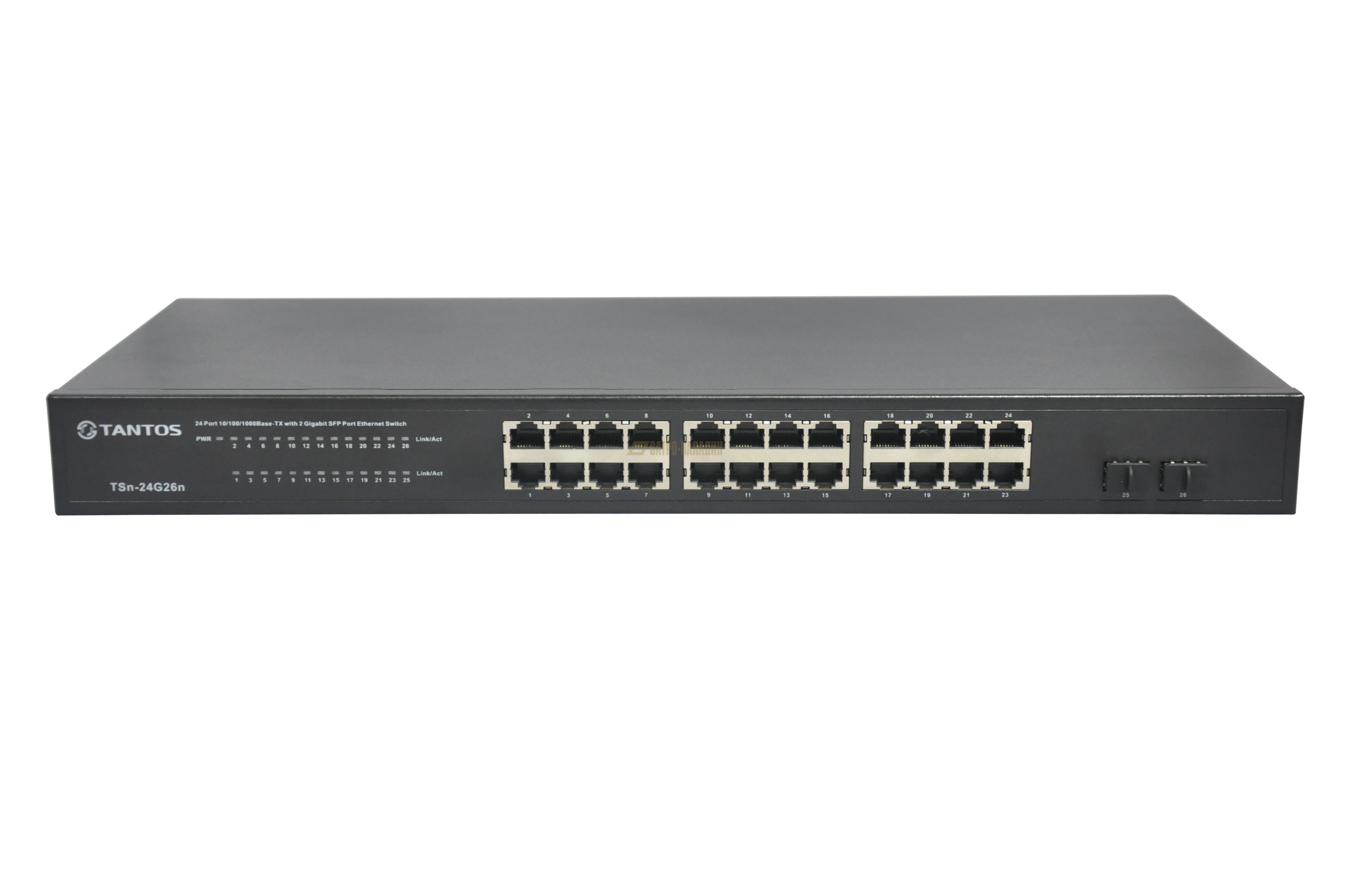 TSn-24G26n 24-портовый гигабитный коммутатор, 24 порт в Хабаровске
