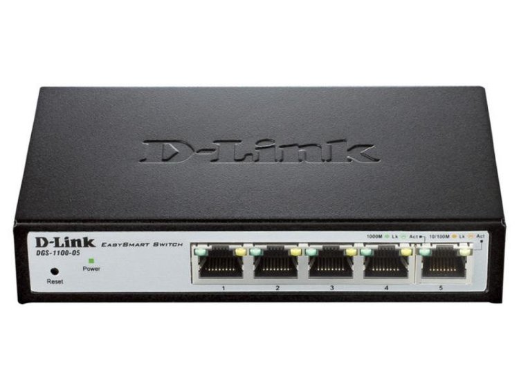Коммутатор D-Link DGS-1100-05 в Хабаровске