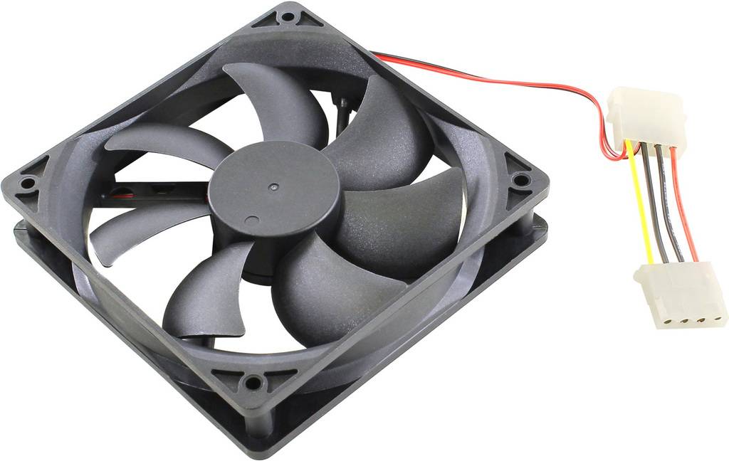 Вентилятор 5Bites (F12025S-HDD) (120x120, 1200rpm, 25dBa, 4pin Molex) в Хабаровске