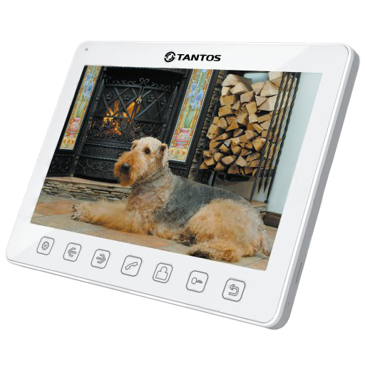 Монитор SHERLOCK XL 10" 3панели, 1камера (белый) в Хабаровске