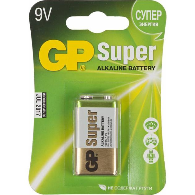 Батарейка(для РСТС) GP Super GP 1412АР-ВС1 плоская