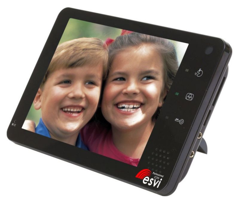 Комплект видеодомофона EVJ-708R2, 7", SD